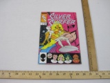 Silver Surfer Comic Book Vol. 3 No. 1, July 1987, Marvel Comics, binding has some minor creasing, 4