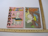 Two Vintage Casper Comic Books including Casper No. 135 November 1969 and Casper's Ghostland No. 52