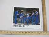 Signed Photograph of The Spinners with authentic autographs from 4/5 members, 1 oz