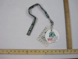 Rolling Rock Town Fair Staff All Access Pass and Lanyard, Westmoreland Fairgrounds 2000, 1 oz