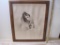Wood Framed Print of Madonna and Child, copyright 1899, see pictures for details