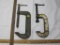 Pair of C Clamps, 4 and 6 inch