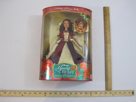 Disney's Beauty and the Beast The Enchanted Christmas Holiday Princess Belle Special Edition Doll