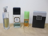Lot of perfumes, including Royal Copenhagen, Vanilla Fields, Black Suede, Dream Life