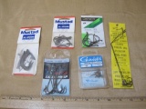 Lot of Fishing Hooks, 6 pkgs