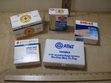 First Aid Supplies including Bandaids, Sterile Pads and AT&T First Aid Kit