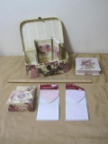 Stationary Set with Matching latching case with handle