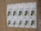 Block of 10 6 cent XX Olympic Summer Games-Munich 1972/Bicycling US postage stamps, #1460