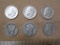 Lot of 6 Silver Dimes: 3 Mercury Dimes (1918, 1919, 1943) and 3 Roosevelt Dimes (1959-D, 1961 and
