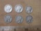 Lot of 6 Silver 1923 Mercury Dimes, 13.9 g