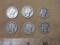 Lot of 6 Silver Mercury Dimes: 5 1923 and 1 1924. 13.9 g