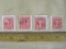 Lot of 4 Internal Revenue Documentary stamps depicting William H. Crawford (2 10 cent) and Richard