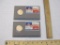 Two 1974 Bicentennial First Day Cover and Commemorative Medal