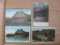 Four Vintage Illinois Postcards including Starved Rock, Glen Oak Park and more