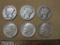 Lot of 3 Silver Mercury Dimes (1916 and 2 1917) and 3 Silver (1956, 1963 and 1964. 13.9 g