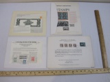 Bureau of Engraving and Printing Commemorative printed Stamps and Stamp plates, inlcudes Long Beach