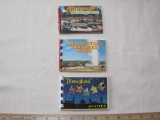 Three small color photo souvenir booklets, on Disneyland Hi-Lites, California's Proud Mission