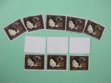 Lot of 11 8 cent 1973 Willa Cather US postage stamps, #1487