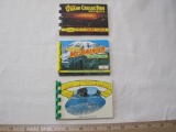 Lot of 3 small color Washington State photo souvenir booklets: Mt. Ranier National Park; Grand