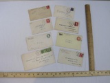 Lot of Early 1900s Addressed and Postmarked Envelopes