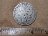 One 1880-O Morgan Silver Dollar, 26.2 g