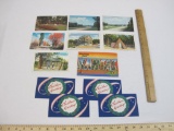 Lot of Assorted Vintage Postcards from New York, Kansas, Indian Village Alberta Virginia, and more,