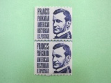 Block of 2 1975 3 cent Francis Parkman American Historian US postage stamps, #1297