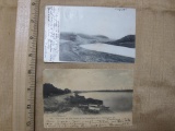 Two Vintage Pennsylvania Postcards including West Branch of Susquehanna River at Williamsport PA and