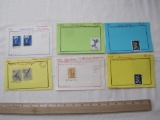 Lot of 6 canceled 1963 Yugoslavia postage stamps (including 2 issued for the Day of the Republic),