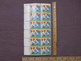 Block of 12 10 cent Expo '74 Preserve the Environment US postage stamps, #1527