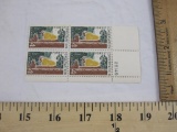 Block of 4 Forest Conservation 4-cent US Postage Stamps, Scott #1122