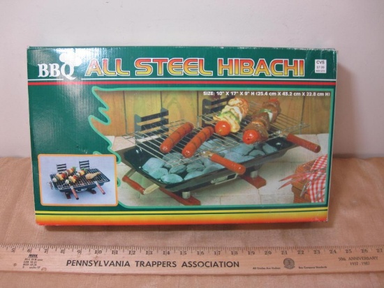 All Steel Hibachi New in Box