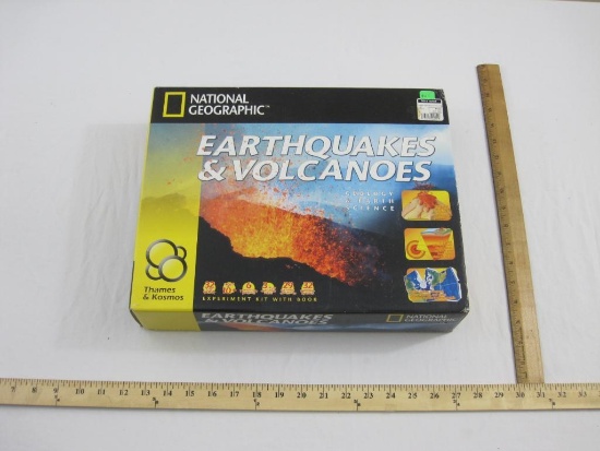 National Geographic Earthquakes and Volcanoes Geology & Earth Science Experiment Kit with Book, 2005
