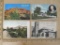 Southwest postcard lot includes 2 Phoenix, AZ (postmarked 1907, 1967) and 2 Albuquerque, NM (one of