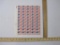 Full Sheet of 50 1976 31-cent Airmail Postage Stamps, Scott #C90