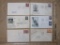 Six First Day of Issue Covers from 1953-1954 including Regular Postage Series of 1954