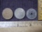 Three Denmark coins: 1956; 1966; 1976