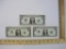 Three 1963B Joseph W Barr Signed One Dollar Bills, L70777209G, L77130041G, and L78529412F