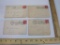 Four 1899 Postmarked Envelopes