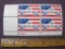 Block of 4 25-cent USAirmail Stamps, Scott #C89