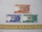 Three Paper Currency Notes from Bank Negara Malaysia including ten dollars, five dollars and one