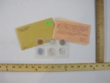 1963 Proof Coin Set, Philadelphia Mint, Treasury Department United States Mint