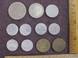 Lot of coins from Spain, dated 1941 through 1975