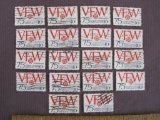 Lot of 1974 10 cent VFW 75th Anniversary US postage stamps, #1525