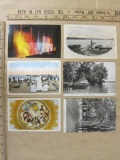 Lot of 6 vintage used Wisconsin postcards, postmarked 1908, 1921, 1941 (2), 1942 and 1970.