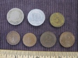 Lot of coins from Germany (Deutschland), from 1875 to 1971