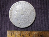 One 1891 Morgan Silver Dollar, 26.2 g