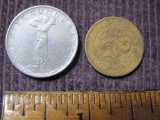 Two coins from Turkey, 1962 and 1964