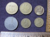 Lot of coins from Israel