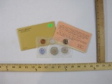 1963 Proof Coin Set, Philadelphia Mint, Treasury Department United States Mint